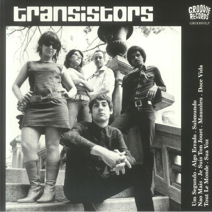 Transistors - Clear Red Vinyl LP vinyl record cover
