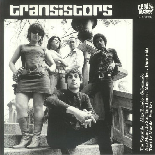 Transistors - Clear Red Vinyl LP vinyl record cover