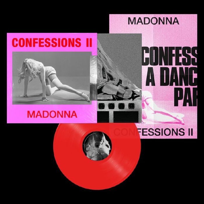 Confessions II - Translucent Red Vinyl LP vinyl record cover