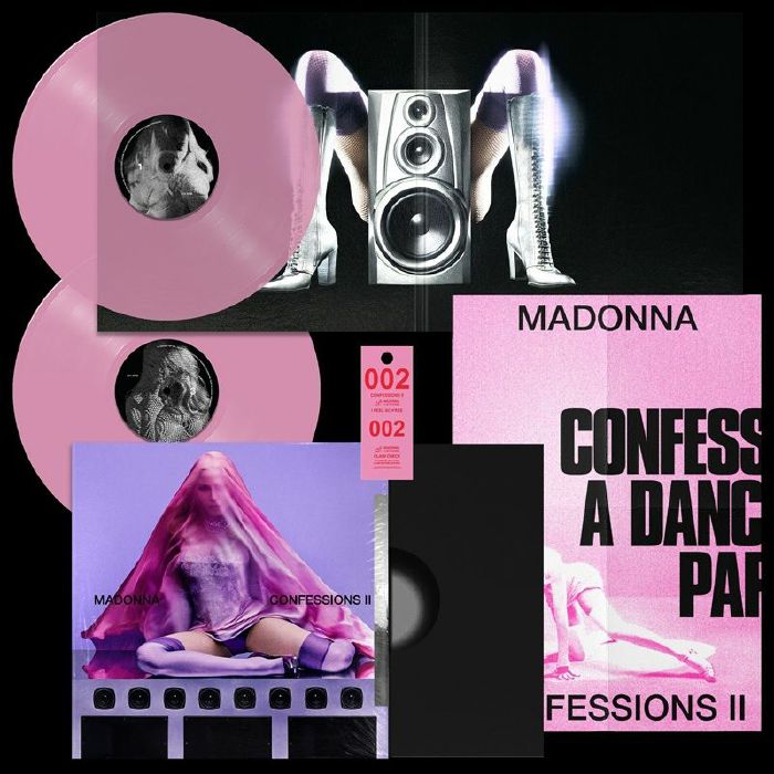 Confessions II - Translucent Pink Vinyl 2xLP vinyl record cover