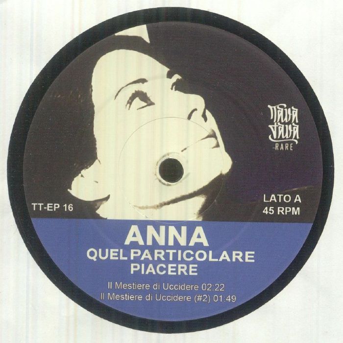 Anna Quel Particolare Piacere (Soundtrack) - 7 Inch Vinyl vinyl record cover