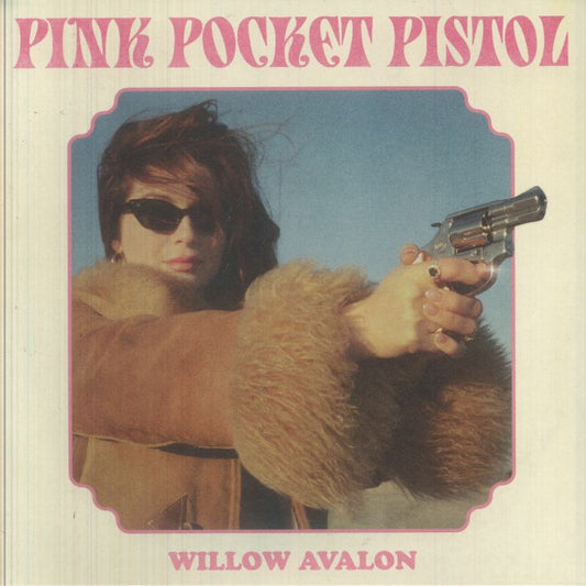 Pink Pocket Pistol - Pink Glitter Vinyl LP vinyl record cover