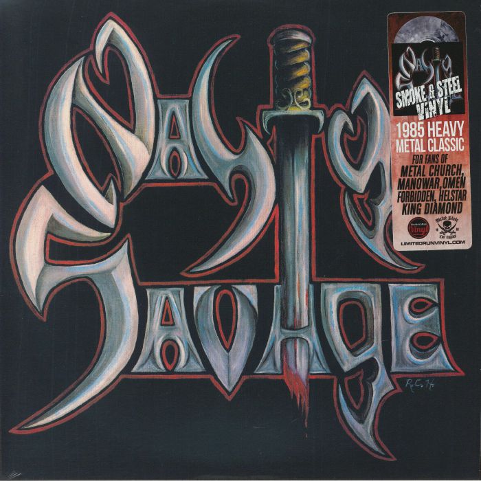 Nasty Savage - Remastered Smoke & Steel Vinyl LP vinyl record cover