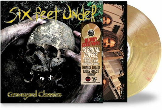 Graveyard Classics - Bloody Gold Vinyl LP vinyl record cover