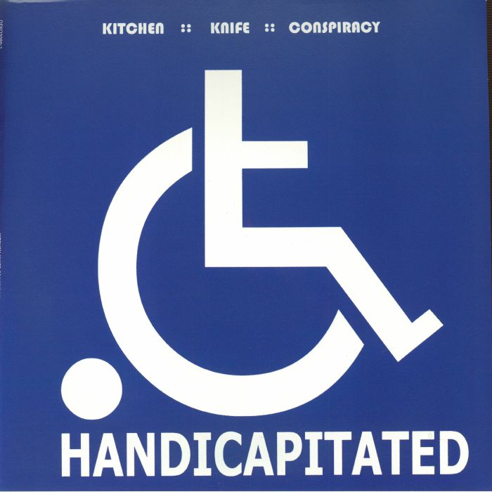 Handicapitated - White & Blue Splatter Vinyl LP vinyl record cover