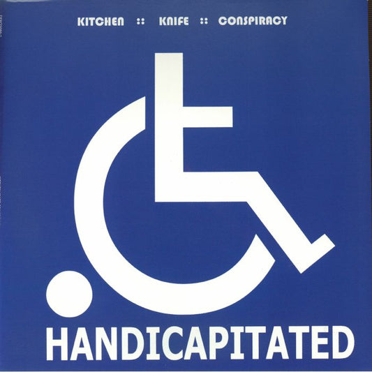 Handicapitated - White and Blue Vinyl LP vinyl record cover