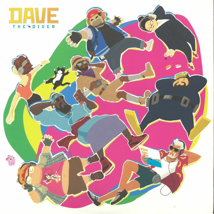 Dave The Diver Soundtrack - 2xLP vinyl record cover