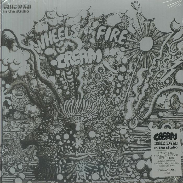 Wheels Of Fire - Super Deluxe Edition 3xLP vinyl record cover