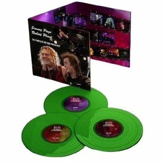 The Complete Rio De Janeiro 1996 Broadcast - Green 3xLP vinyl record cover