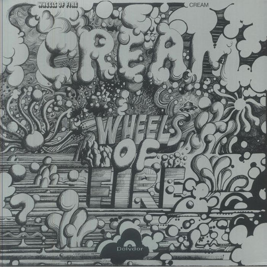 Wheels Of Fire - Limited Edition Grey Vinyl 2xLP vinyl record cover