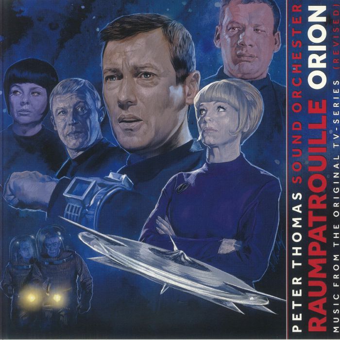 Raumpatrouille Orion (Soundtrack) - Vinyl LP vinyl record cover