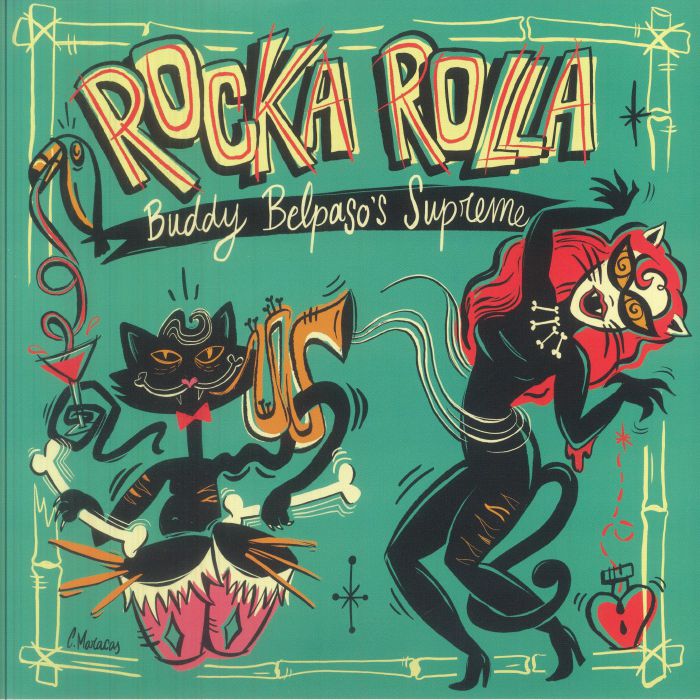 Rocka Rolla: Buddy Belpaso's Supreme - Vinyl LP + CD vinyl record cover