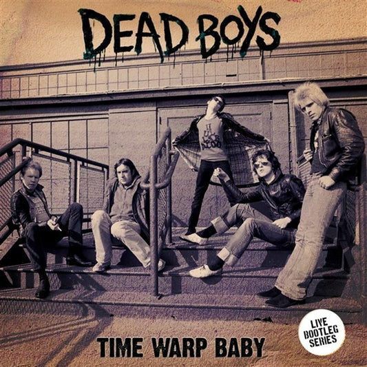 Time Warp Baby - Blue Vinyl LP vinyl record cover