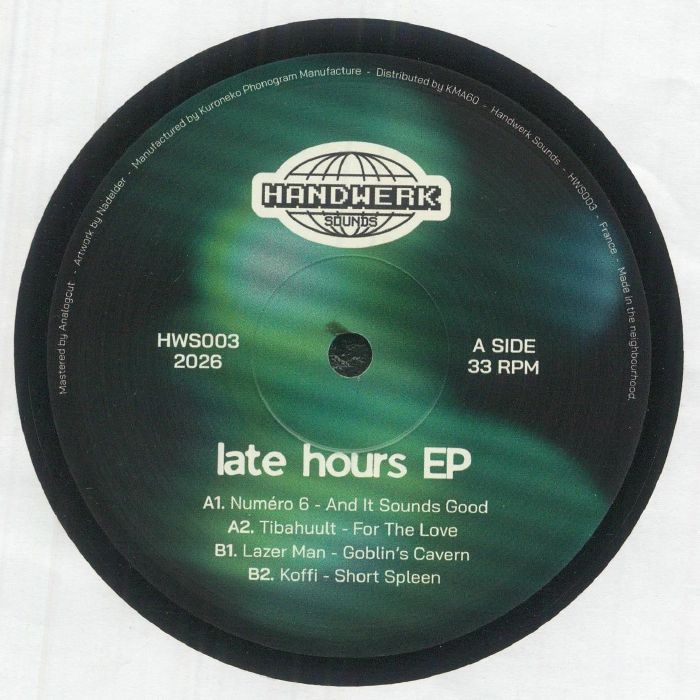 Late Hours EP - Vinyl EP vinyl record cover