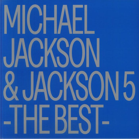 Michael Jackson & Jackson 5: The Best - Limited Edition Clear Vinyl LP vinyl record cover