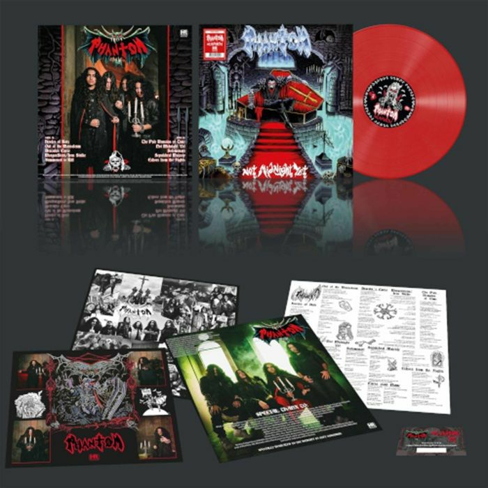 Not Midnight Yet - Red Vinyl LP vinyl record cover