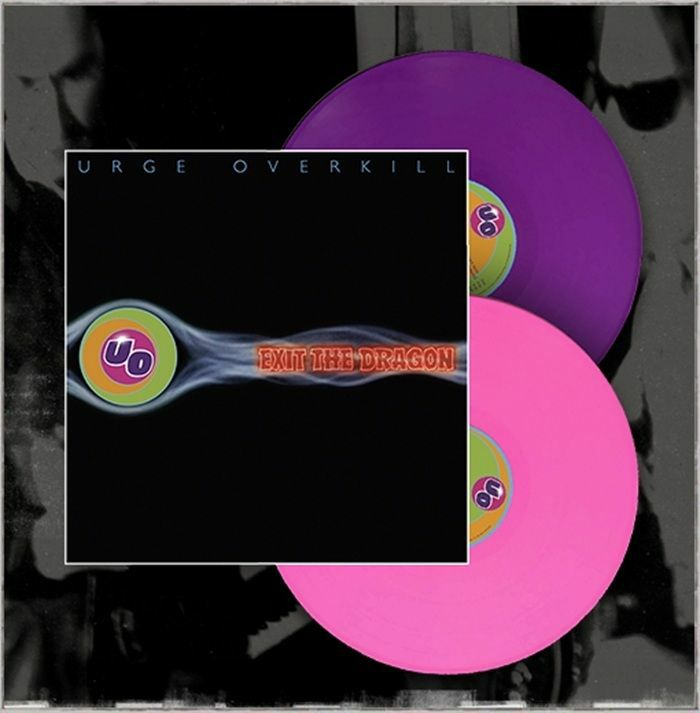 Exit The Dragon - Pink & Purple Vinyl 2xLP vinyl record cover