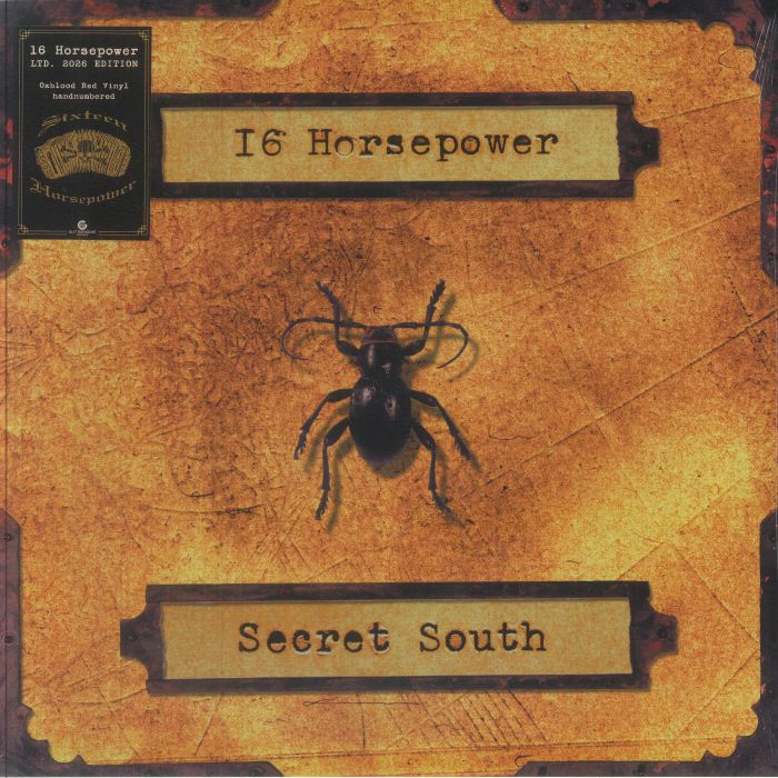 Secret South - Limited Edition Oxblood Red Vinyl LP vinyl record cover