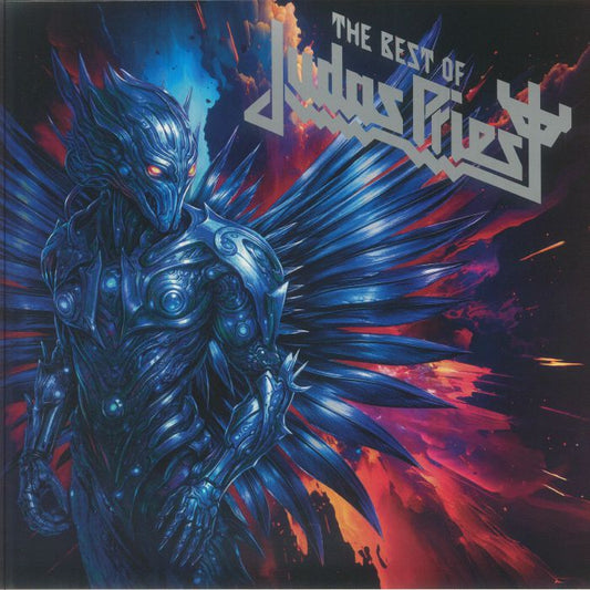 The Best Of Judas Priest - Limited Edition Blue Vinyl LP vinyl record cover