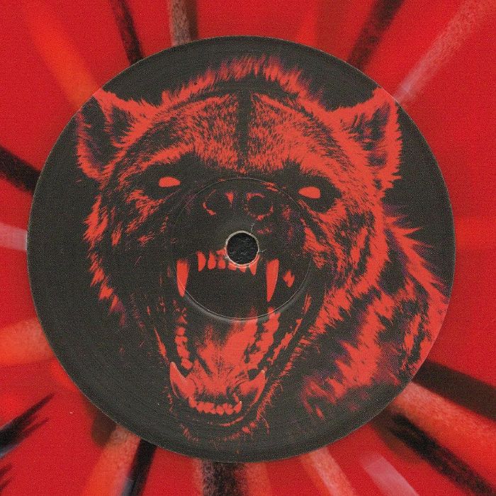 Hyena - Red Splattered Vinyl Single vinyl record cover