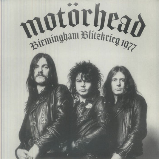 Birmingham Blitzkrieg 1977 - Red & Black Splattered 2xLP vinyl record cover