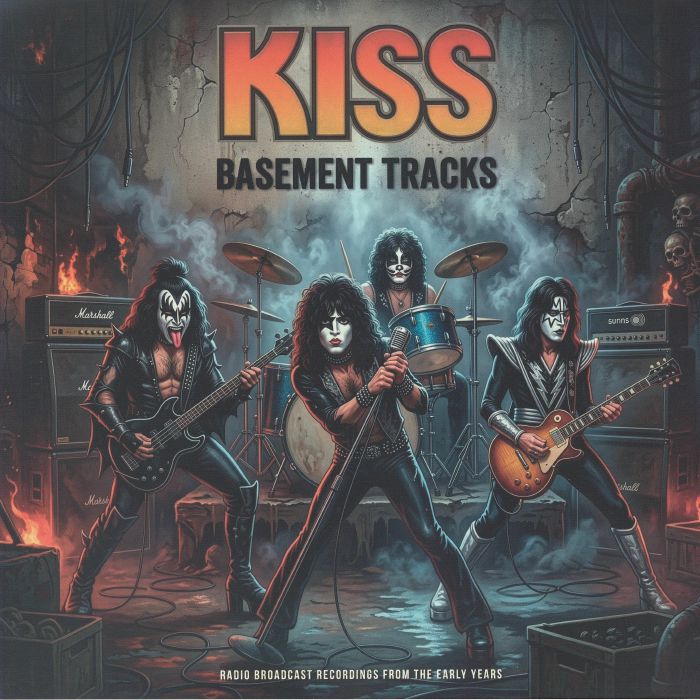 Basement Tracks - Orange Vinyl LP vinyl record cover