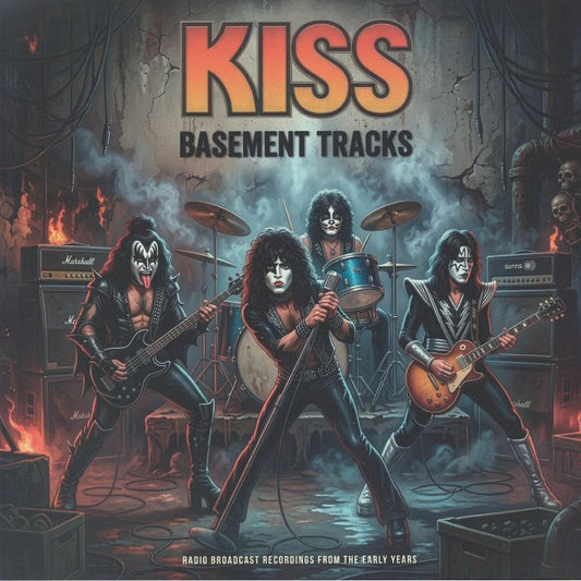 Basement Tracks - Orange Vinyl LP vinyl record cover