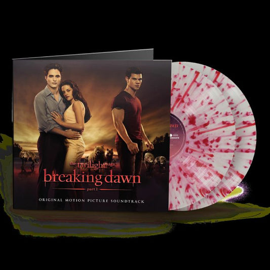 The Twilight Saga: Breaking Dawn Part 1 (Soundtrack) - Limited Edition Red Splatter 2xLP vinyl record cover