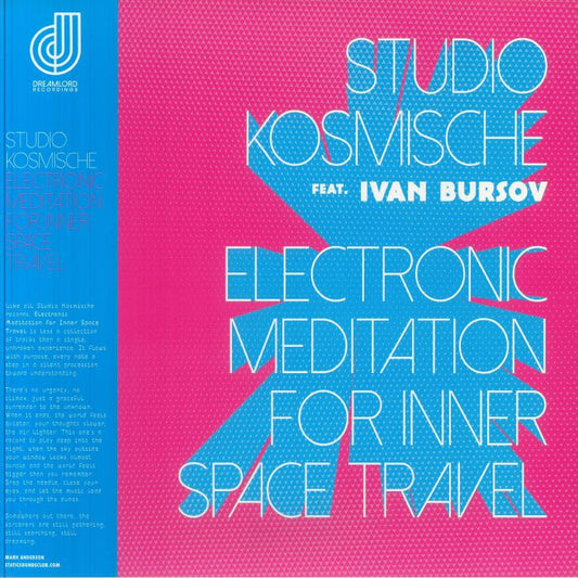 Electronic Meditation For Inner Space Travel - Limited Edition Transparent Blue Vinyl LP vinyl record cover