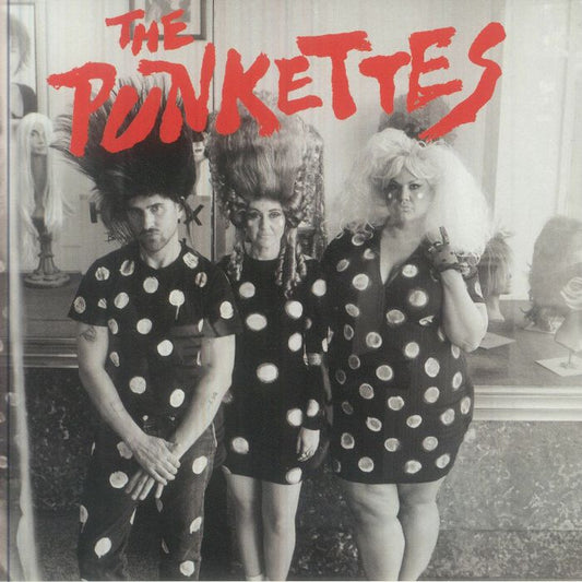 The Punkettes - Cherry Red Vinyl Single vinyl record cover