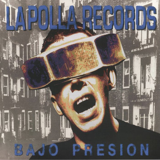 Bajo Presion - Blue Vinyl LP vinyl record cover