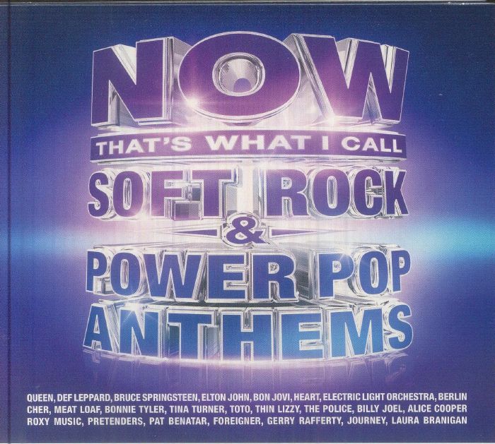 NOW That's What I Call Soft Rock & Power Pop Anthems - 4CD CD cover