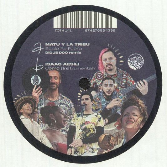Sacalo Pa Fuera - Vinyl Single vinyl record cover