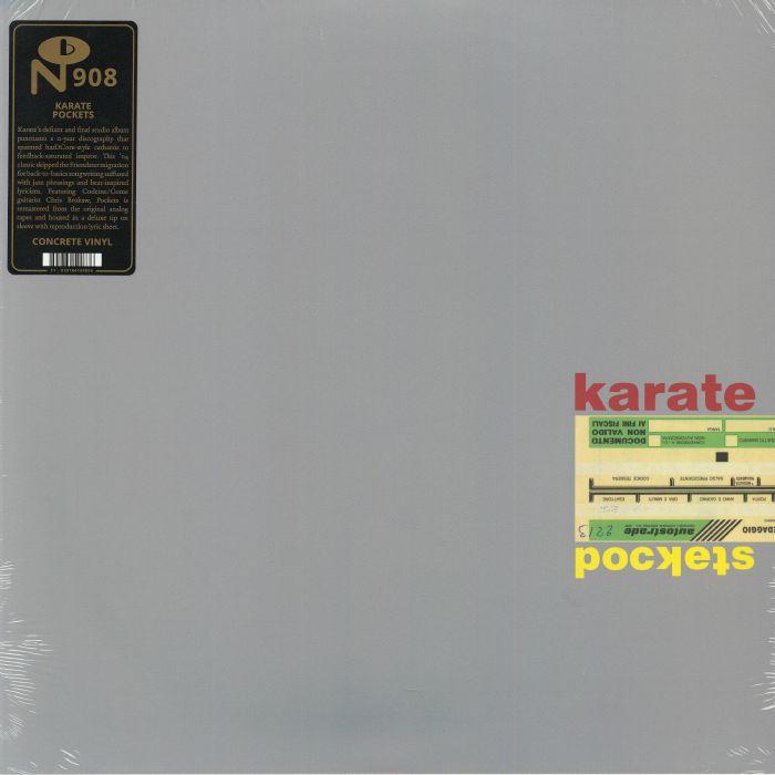 Pockets - Concrete Grey Vinyl LP vinyl record cover