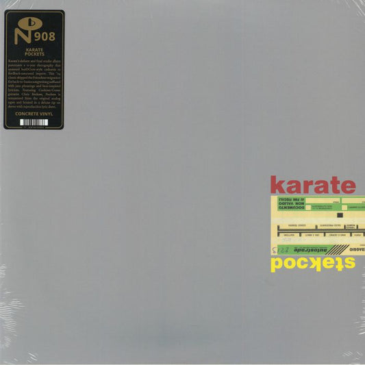 Pockets - Concrete Grey Vinyl LP vinyl record cover