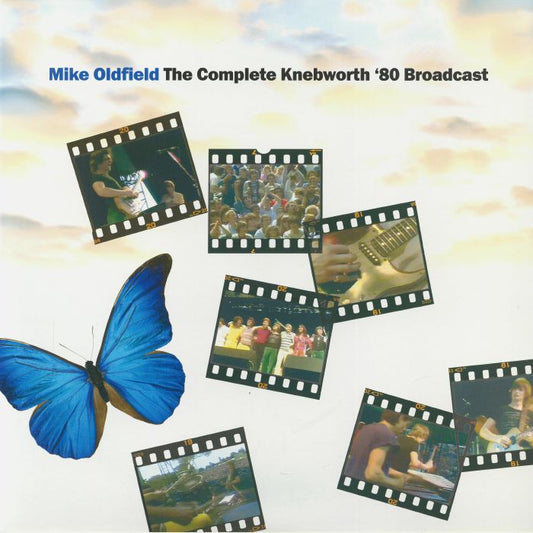 The Complete Knebworth '80 Broadcast - Blue Vinyl 2xLP vinyl record cover