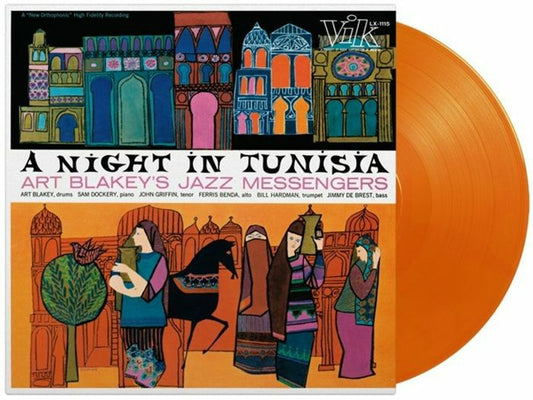 A Night In Tunisia - Limited Edition Orange Vinyl LP vinyl record cover