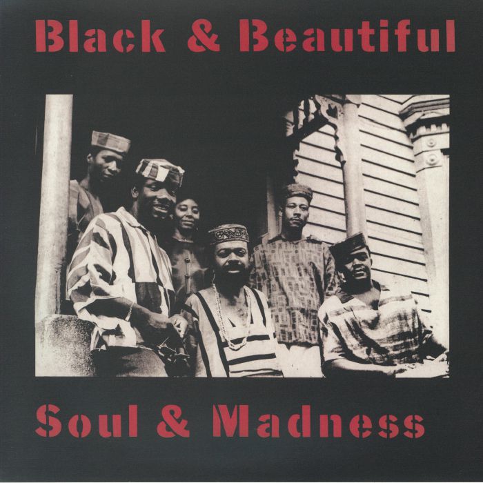 Black & Beautiful Soul & Madness - Vinyl LP vinyl record cover