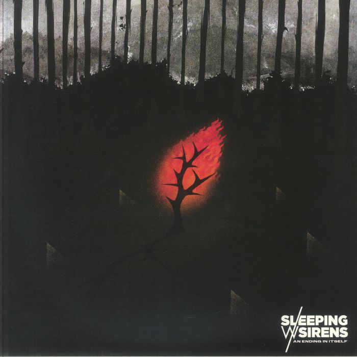 An Ending In Itself - Black Red & White Swirl Vinyl LP vinyl record cover