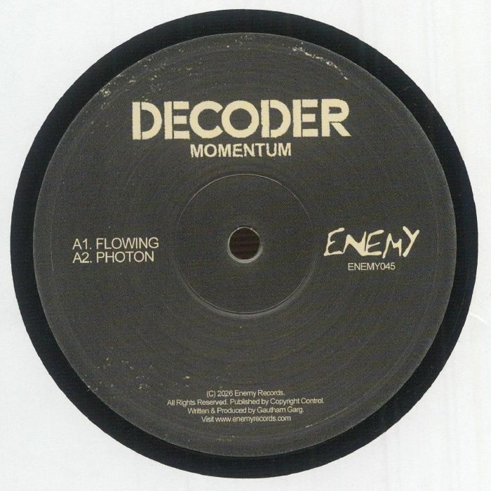 Momentum - Vinyl EP vinyl record cover