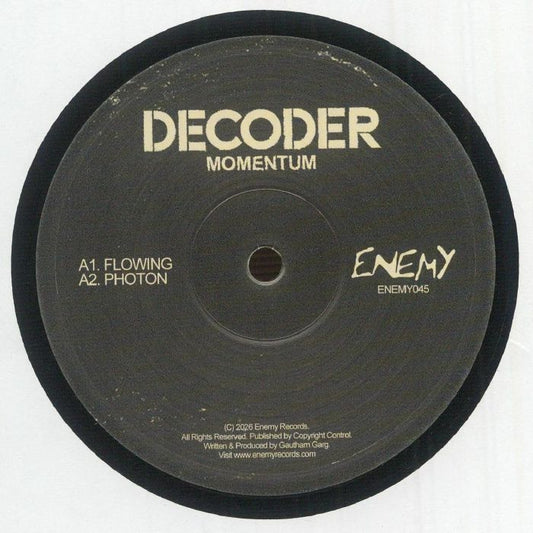 Momentum - Vinyl EP vinyl record cover