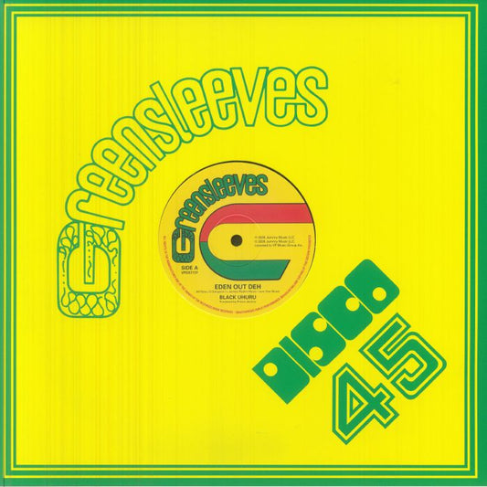 Eden Out Deh - Vinyl Single vinyl record cover