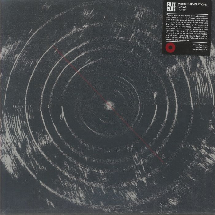 Ignea - Limited Edition Clear Red Vinyl LP vinyl record cover