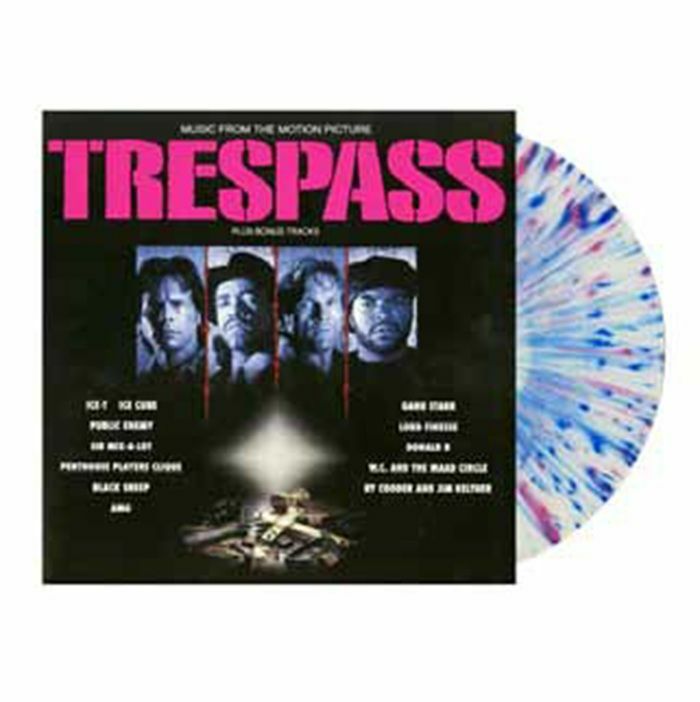 Trespass Soundtrack - Limited Edition Splatter Vinyl LP vinyl record cover