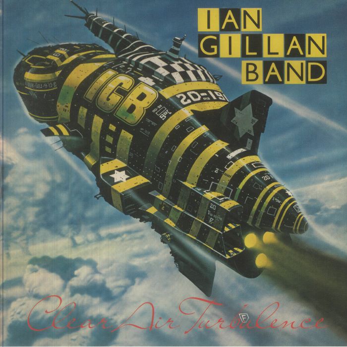 Clear Air Turbulence - Gatefold Clear Blue Vinyl LP vinyl record cover