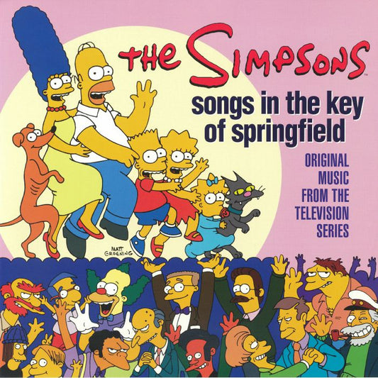 Songs In The Key Of Springfield - Deluxe Pink & Yellow 2xLP vinyl record cover