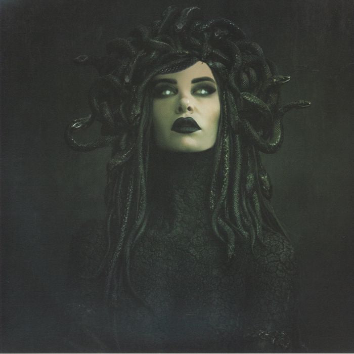 Medusa - Green & White Marbled Vinyl LP vinyl record cover