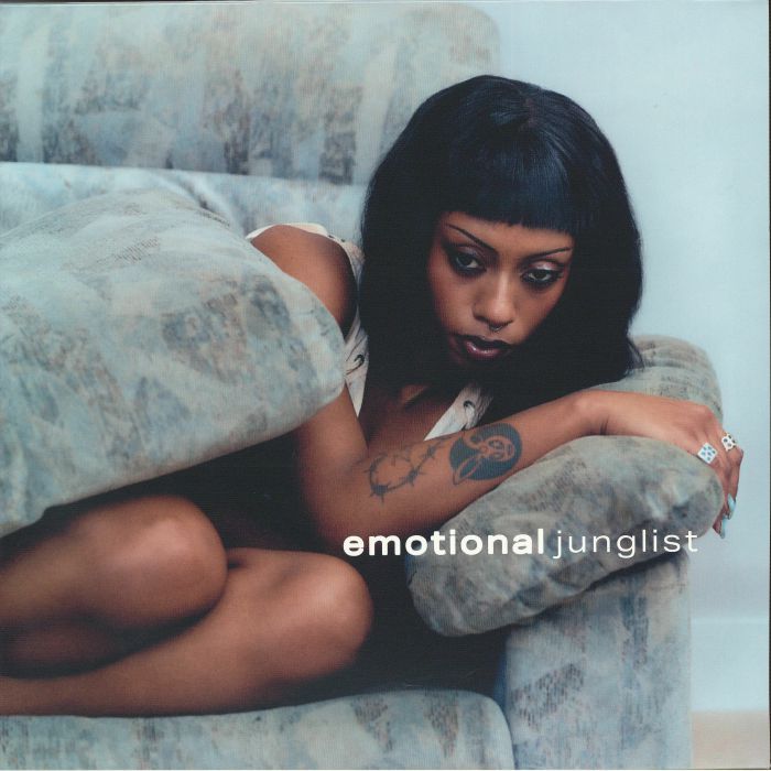 Emotional Junglist - Limited Edition Silver Marbled Vinyl LP vinyl record cover