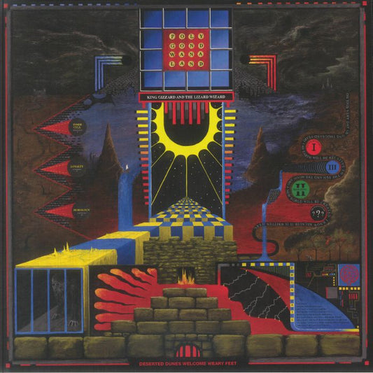 Polygondwanaland - Limited Edition Splatter Vinyl LP vinyl record cover