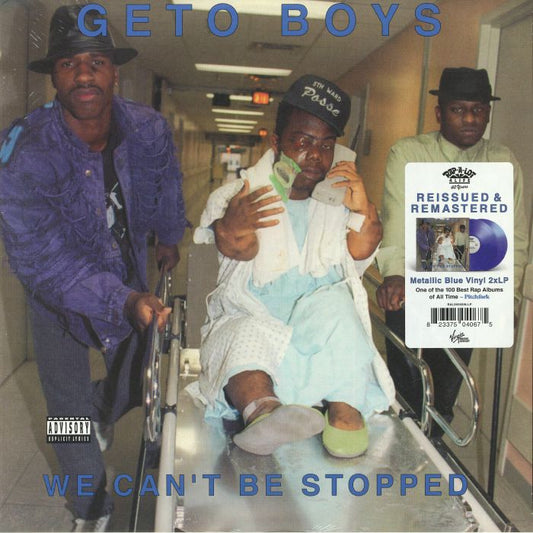 We Can't Be Stopped - Anniversary Metallic Blue Vinyl 2xLP vinyl record cover